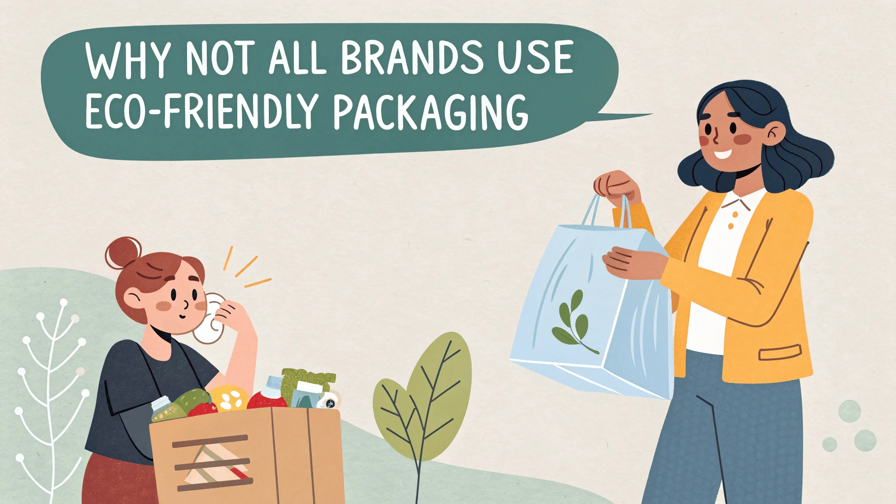 A factory production line for cosmetic products