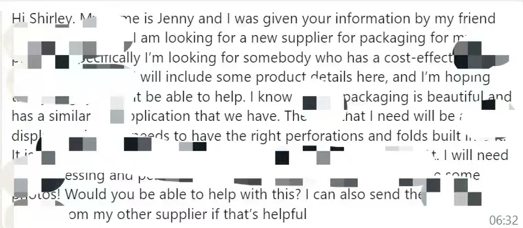 Email message conversation