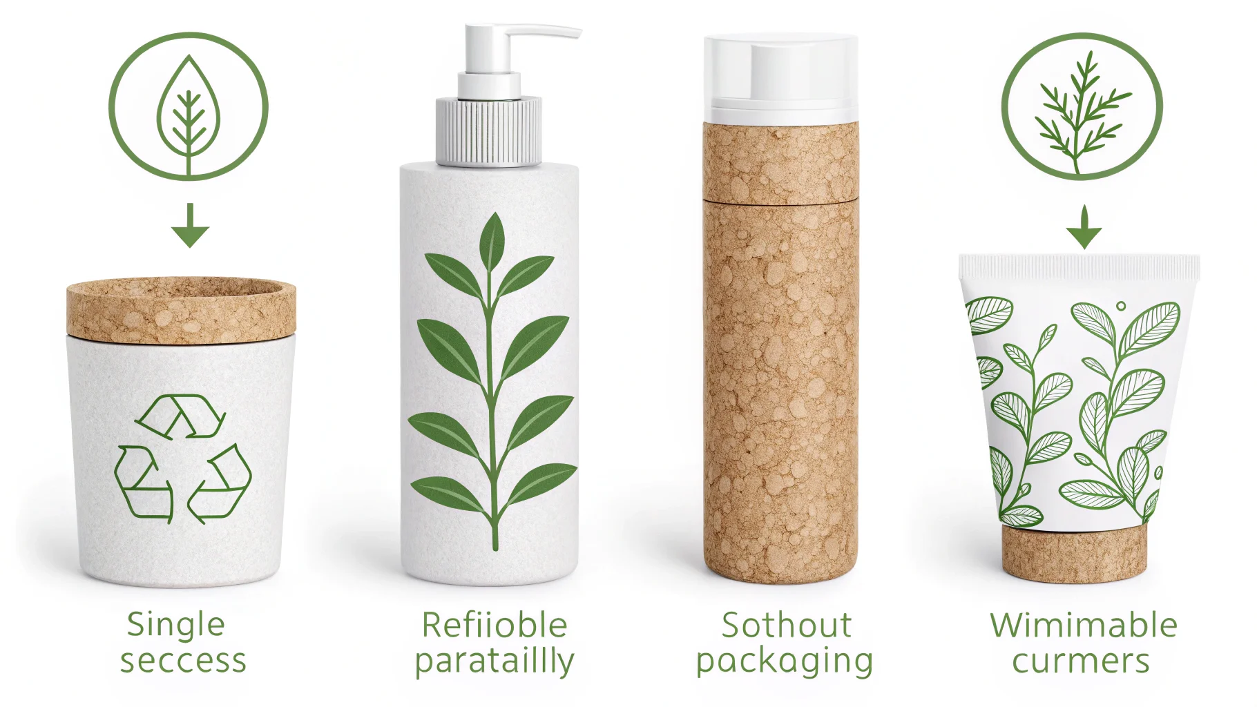 Creative and actionable eco-friendly packaging designs