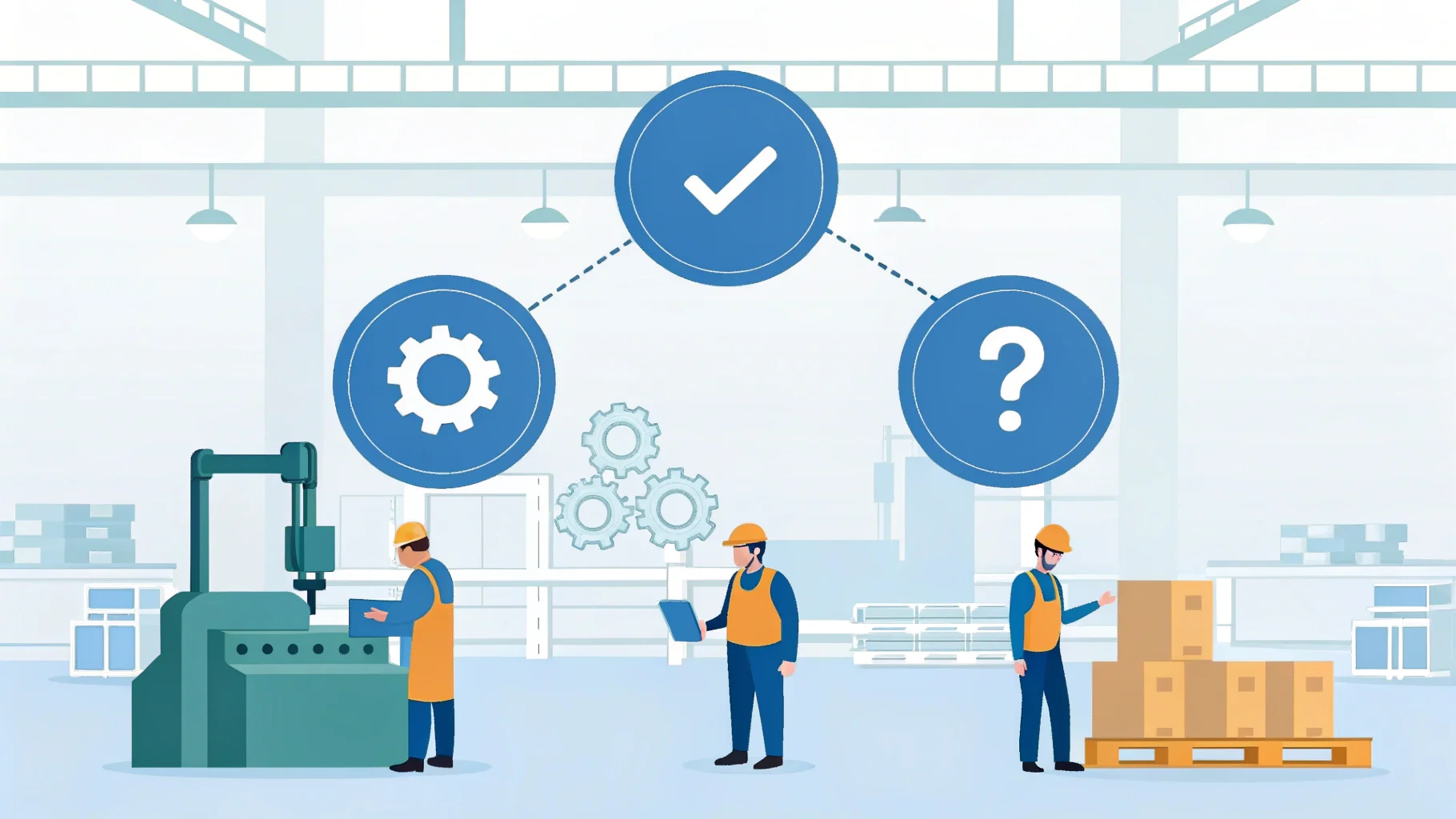 A designer looking frustrated at a packaging prototype