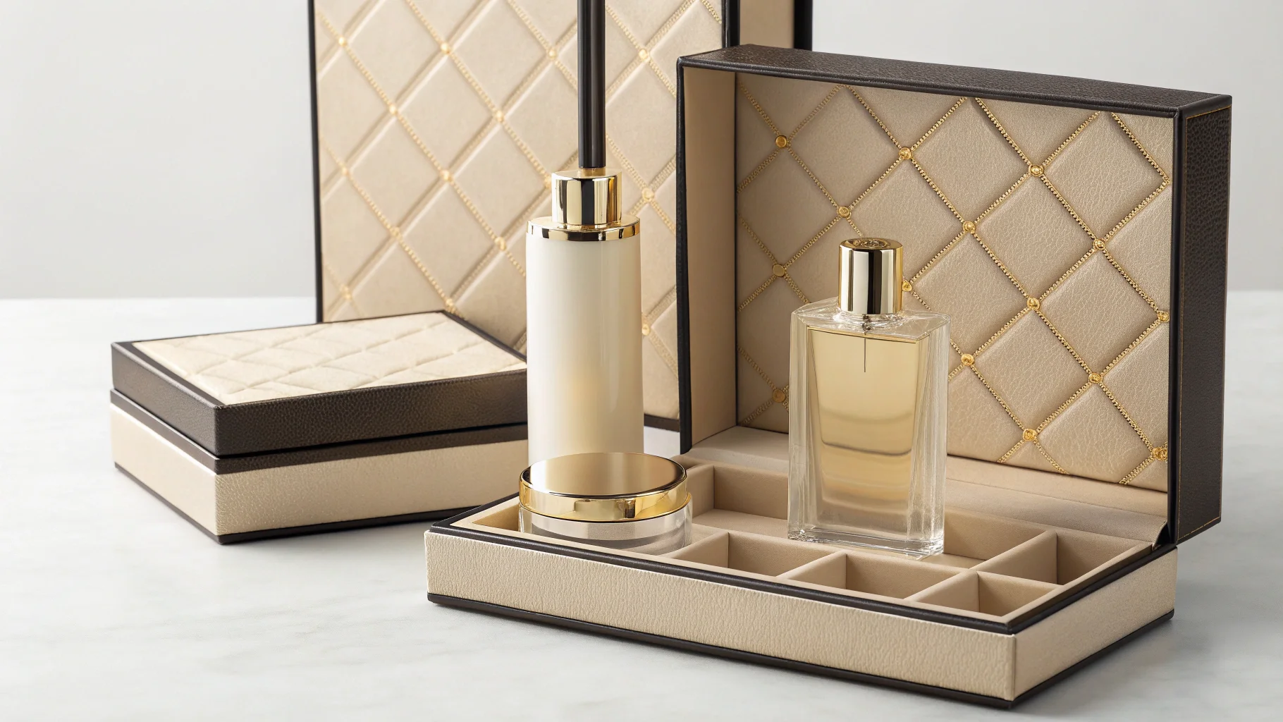 A checklist graphic showing key attributes of high-end packaging