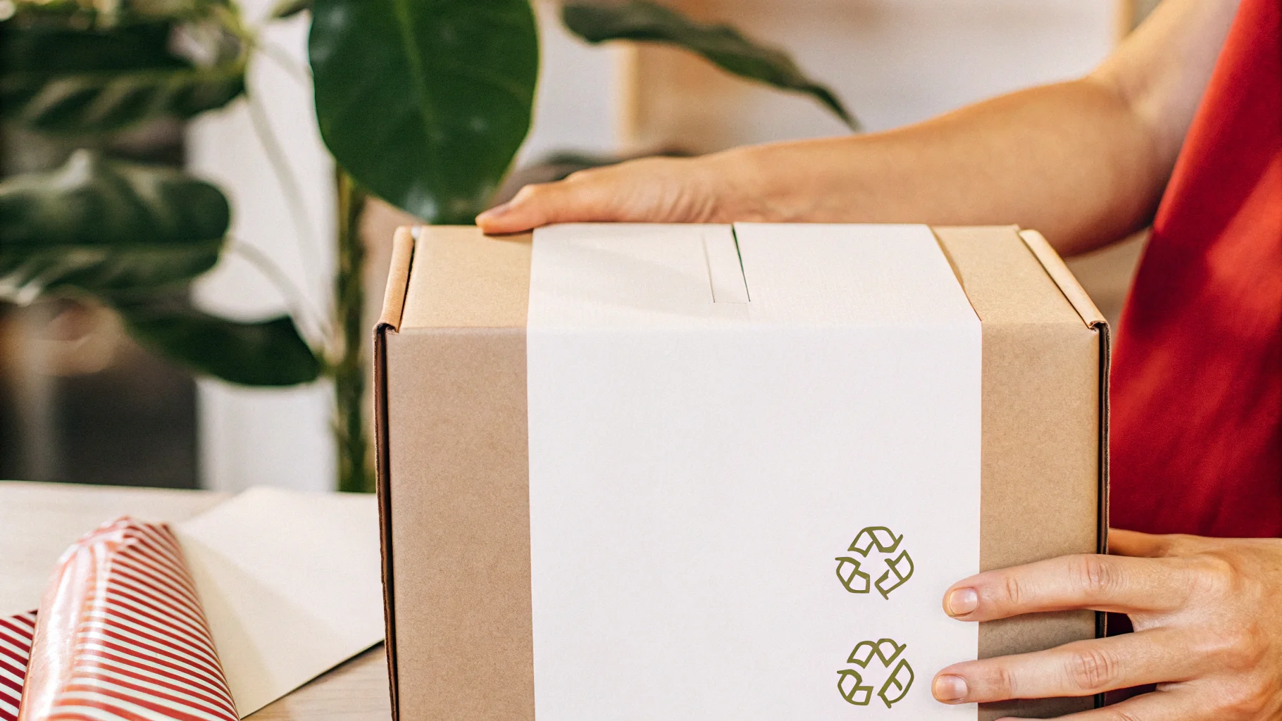 A checklist with icons for product, supply chain, environment, and brand