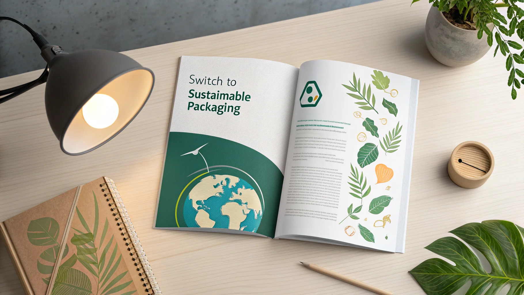 Sustainable Packaging Materials Guide 2026 A variety of sustainable packaging materials like cardboard boxes, glass jars, and compostable mailers.