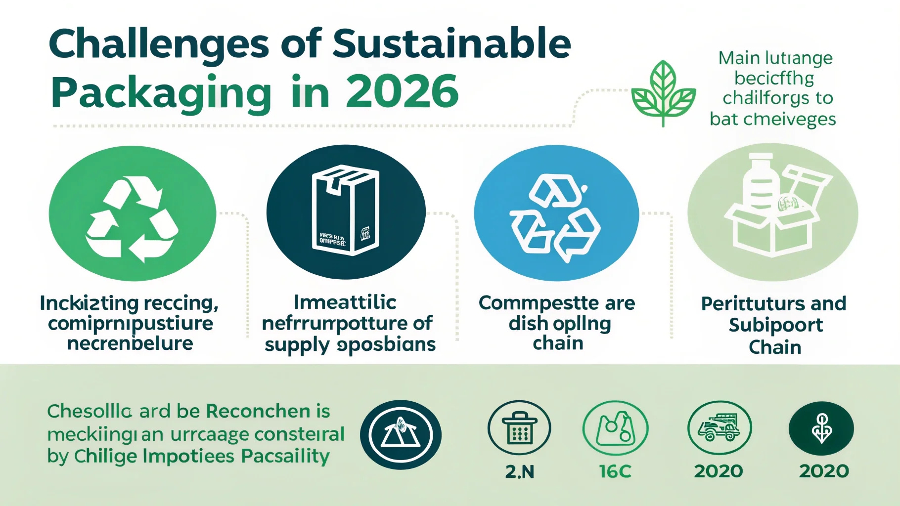 Challenges of Sustainable Packaging A person looking thoughtfully at two different types of packaging materials, weighing the pros and cons.