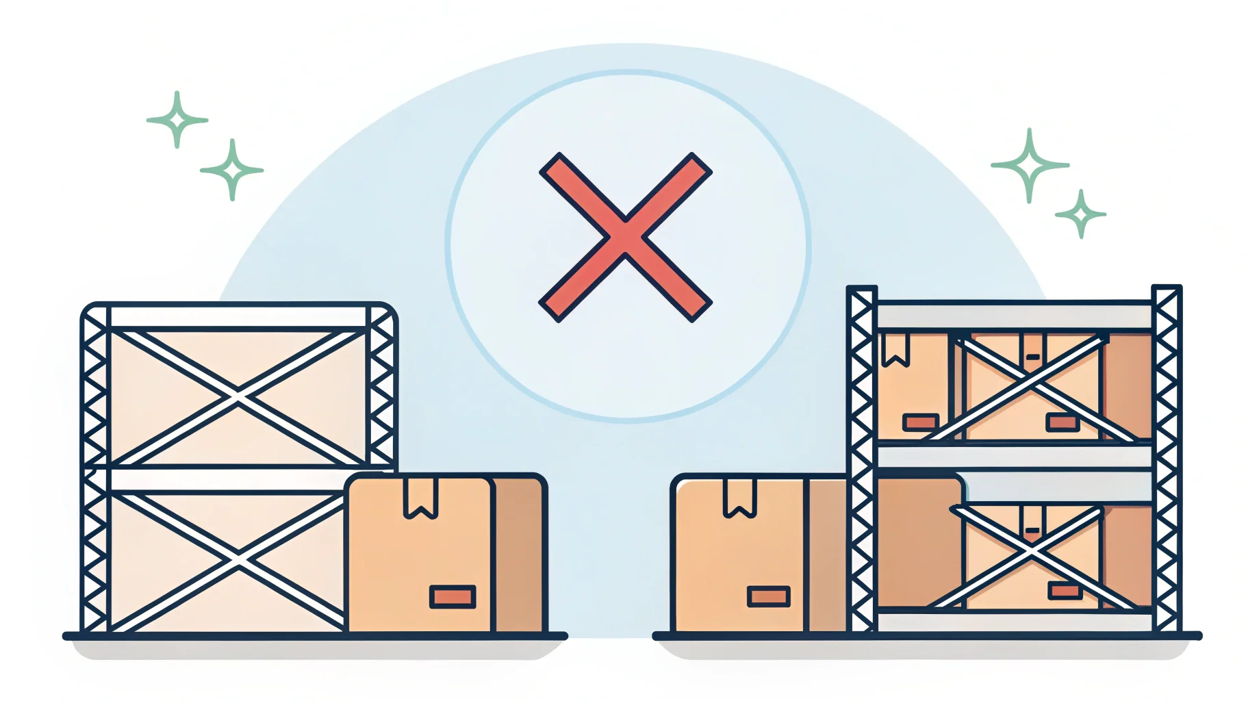 a cluttered and over-designed cosmetic box