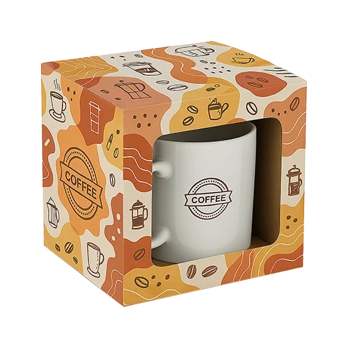 Why Brands Choose Window Boxes A shelf full of products with and without window boxes