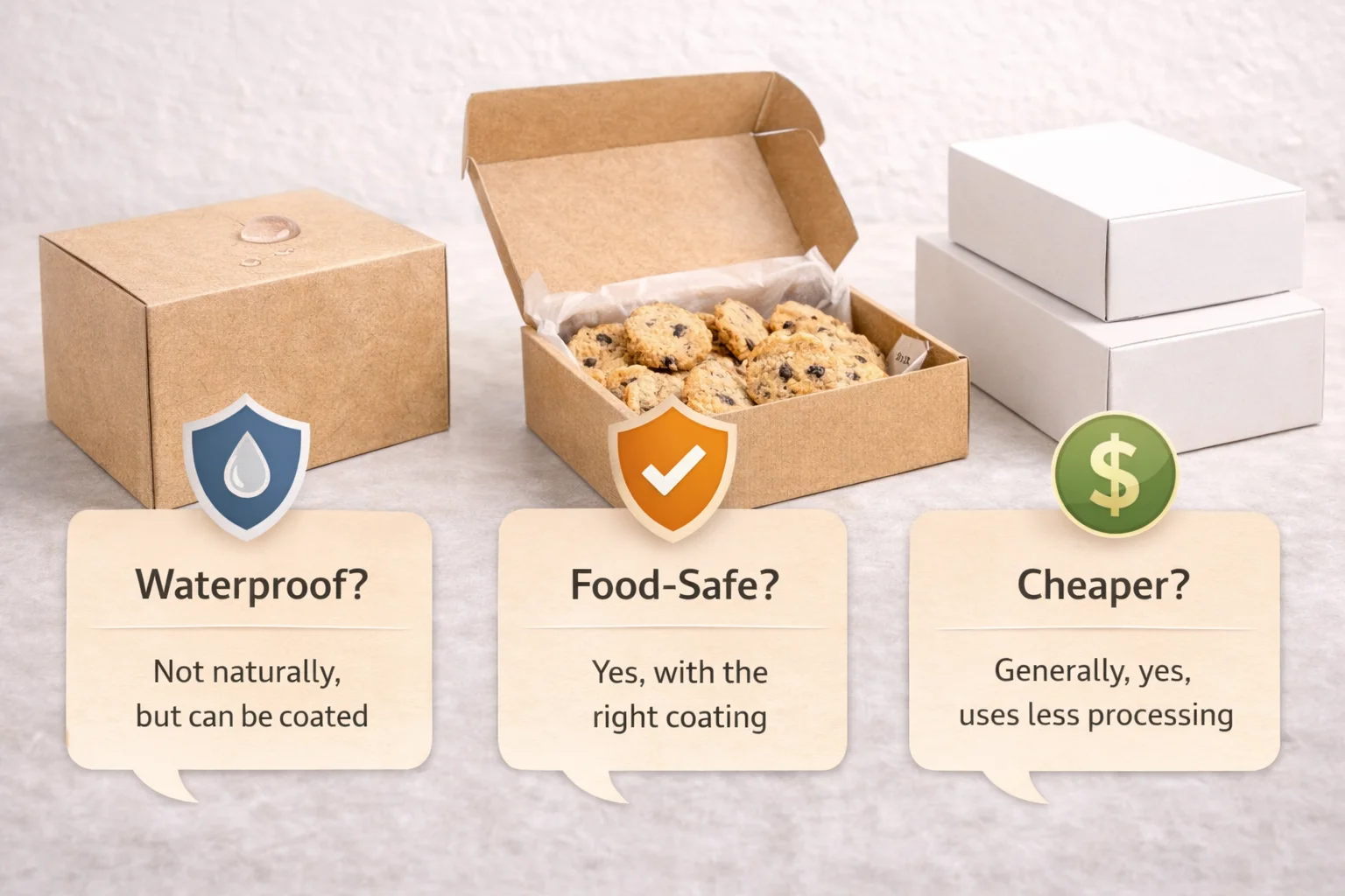 a question mark made of kraft paper