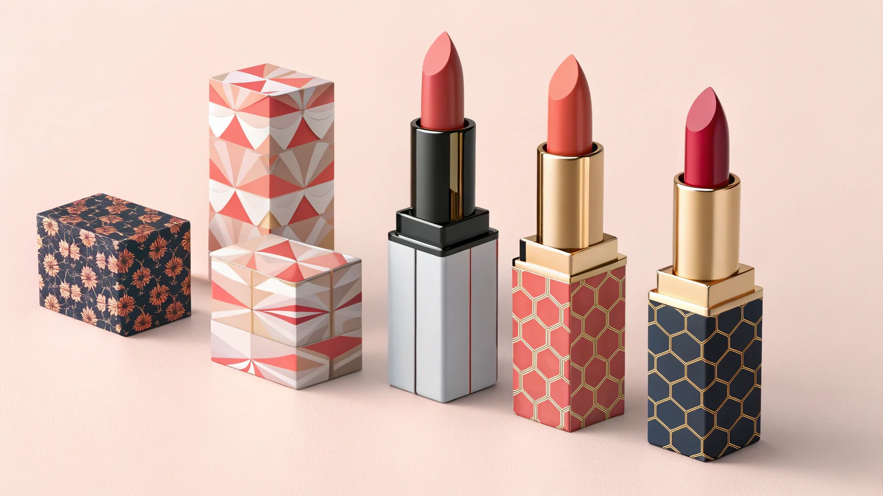 A poorly printed box next to a high-quality one