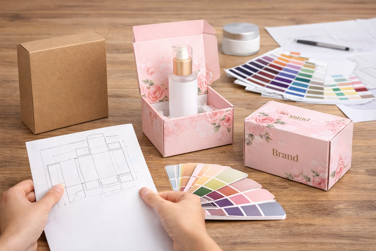 examples of custom cosmetic boxes