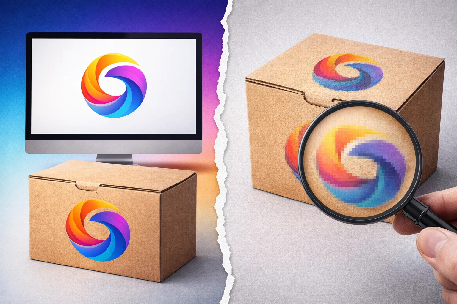 Image Resolution Comparison A comparison of a 72 DPI image and a 300 DPI image when printed