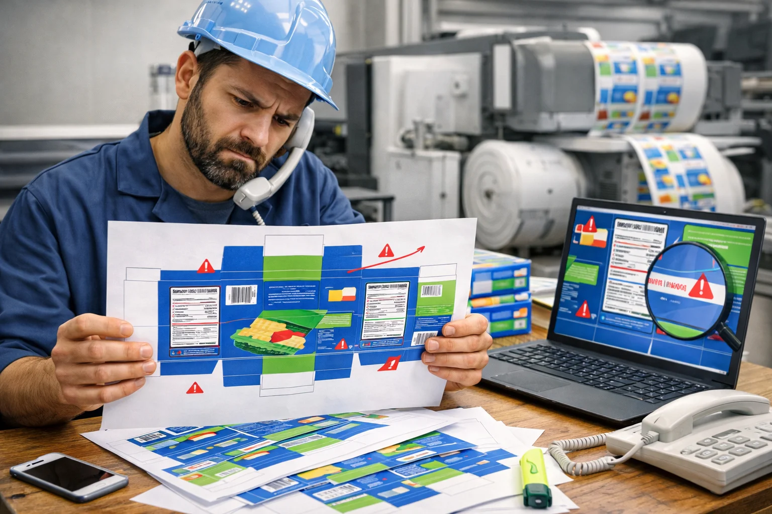 Print File Revision Delays An email inbox showing back-and-forth communication about a file revision